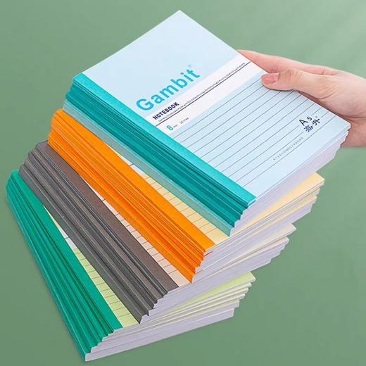 嘉顺达A5笔记本软皮抄40 60 80 100软抄软面抄记事本子商务日记本办公会议本1本 商品图0