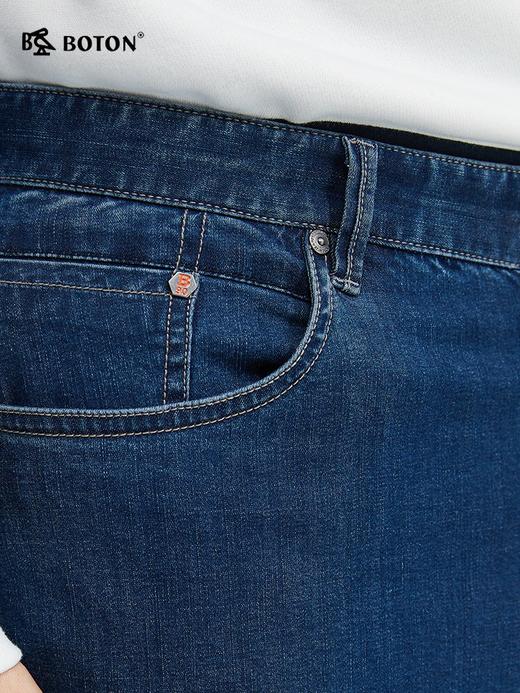 波顿春夏男士直筒冰爽柔软舒适高端牛仔裤商务休闲长裤子ME901124 商品图4