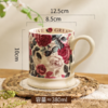 🌈【YOOHOPE法式复古风庄园马克杯】🔺采用陶瓷材质，材质安全，耐高温杯身线条流畅，手感舒适❤️ 商品缩略图2