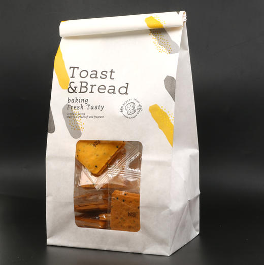包装 | （三）号吐司袋（尺寸13*27+9厘米）可装6-7片吐司可装各类糕点饼干 商品图3