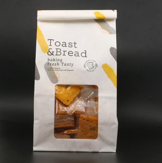 包装 | （三）号吐司袋（尺寸13*27+9厘米）可装6-7片吐司可装各类糕点饼干 商品图4