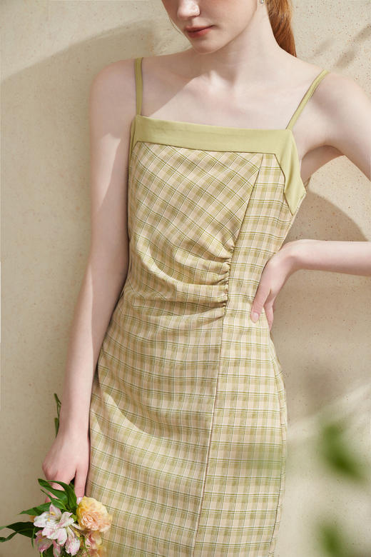 西遇法式复古优雅女士长袖套装夏季新款休闲慵懒显瘦百搭裙子D2241846 商品图6