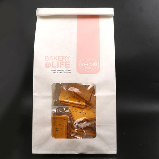 包装 | （六）号吐司袋（尺寸13*27+9厘米）可装6-7片吐司可装各类糕点饼干 商品图1