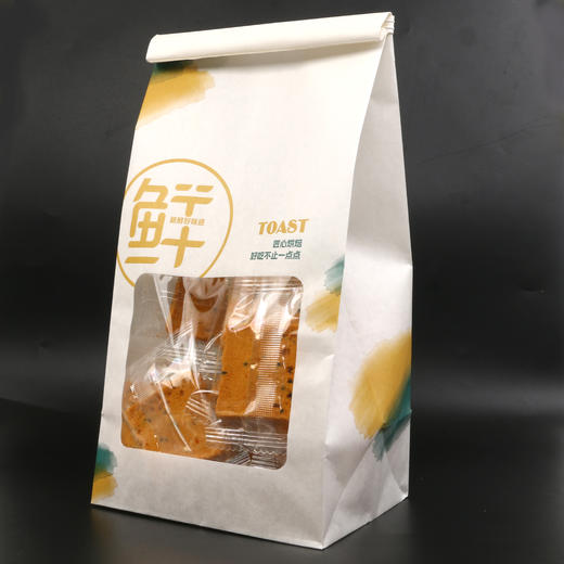 包装 | （四）号吐司袋（尺寸13*27+9厘米）可装6-7片吐司可装各类糕点饼干 商品图2