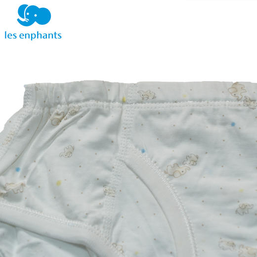 丽婴房-内衣类（春）A7男三角内裤（N1优雅小象） 商品图1