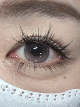 mimipark半年抛 花宴/萝尾  14.2mm 紫/黄绿【只建议健康眼戴！！】