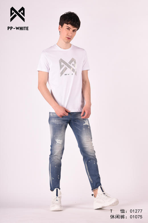 PP-WHITE 【T恤】 WTD012201277 商品图2