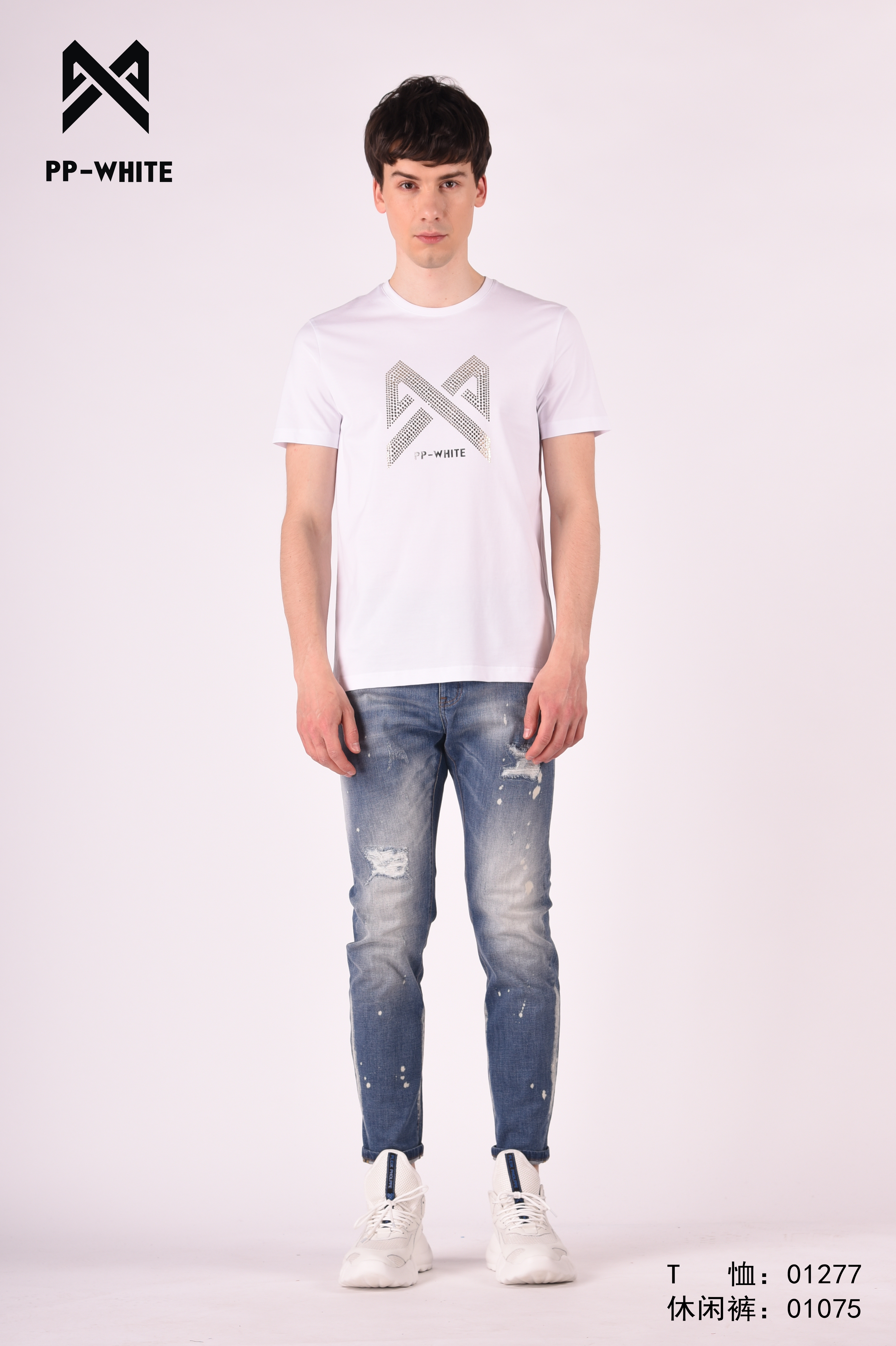 PP-WHITE 【T恤】 WTD012201277