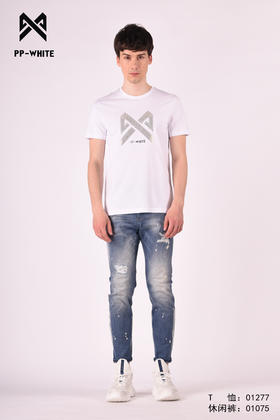 PP-WHITE 【T恤】 WTD012201277