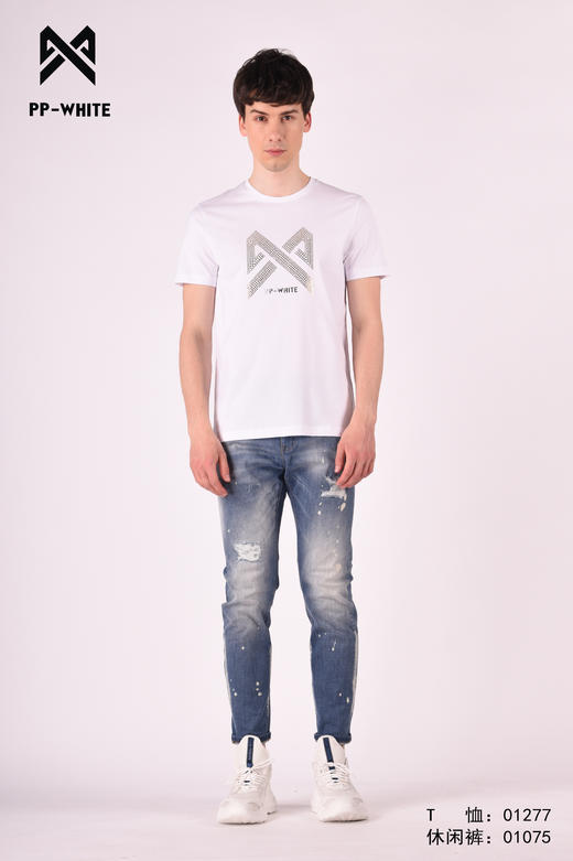 PP-WHITE 【T恤】 WTD012201277 商品图0