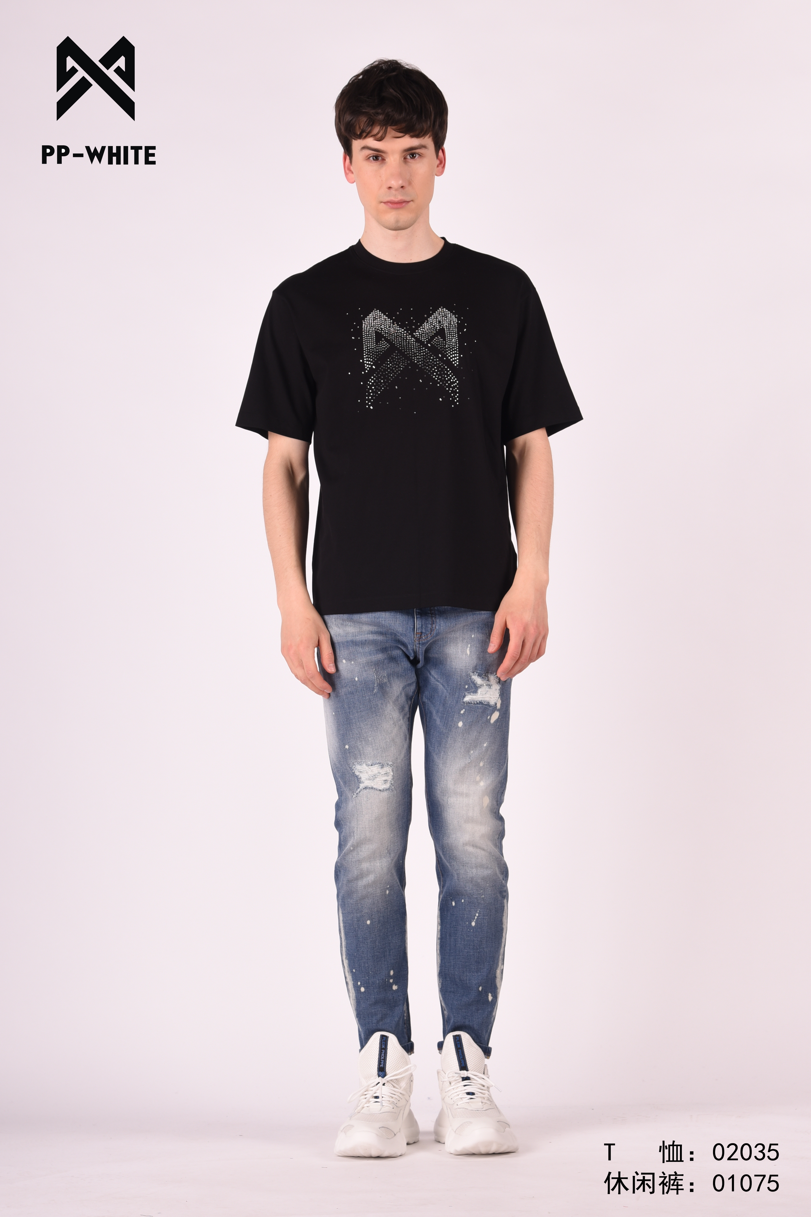 PP-WHITE 【T恤】 WTD522202035