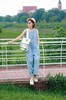 抽绳棉麻连体裤 商品缩略图0