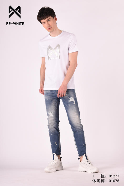 PP-WHITE 【T恤】 WTD012201277 商品图3
