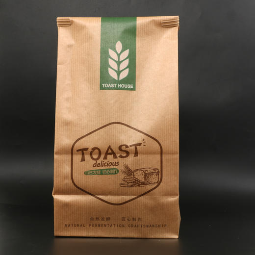 包装 | （一）号吐司袋（尺寸13*27+9厘米）可装6-7片吐司可装各类糕点饼干 商品图4
