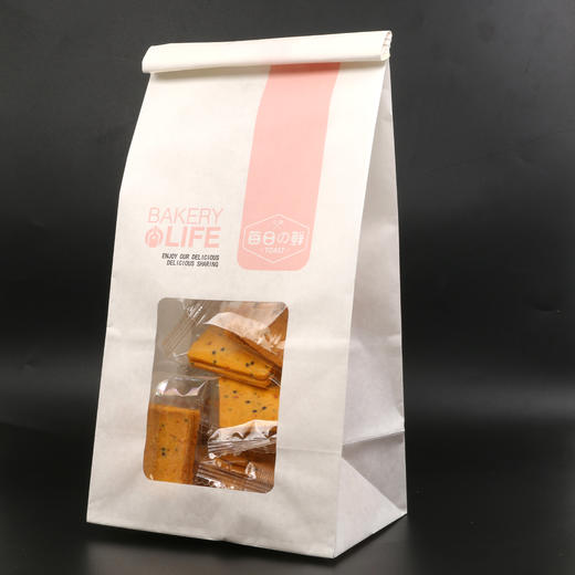 包装 | （六）号吐司袋（尺寸13*27+9厘米）可装6-7片吐司可装各类糕点饼干 商品图2