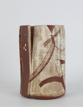 为你读诗  × 艺术家 王赛 陶泥艺术花瓶 系列作品