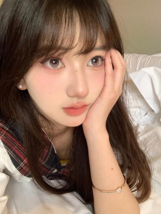 mimipark半年抛 花宴/萝尾  14.2mm 紫/黄绿【只建议健康眼戴！！】 商品图1