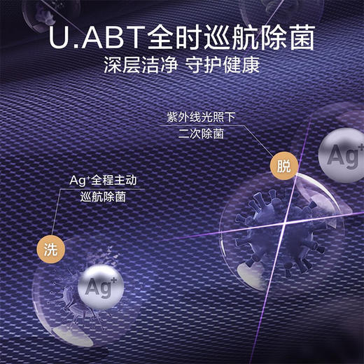 小天鹅（LittleSwan）水魔方洗烘套装 10KG滚筒洗衣机全自动+热泵烘干机 智能投放 1.1洗净比 白色 TG100VC806W+806 商品图4