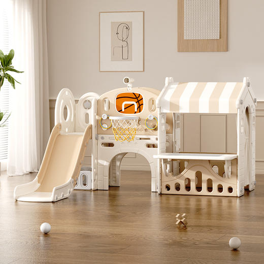 【趣味星星过道滑梯】儿童过道滑梯婴儿室内家用多功能滑滑梯组合玩具1-3幼儿园游乐园 商品图9