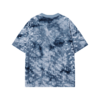 T1215新款绒面设计印染男女同款短袖百搭潮流休闲上衣宽松时尚T恤 商品缩略图2