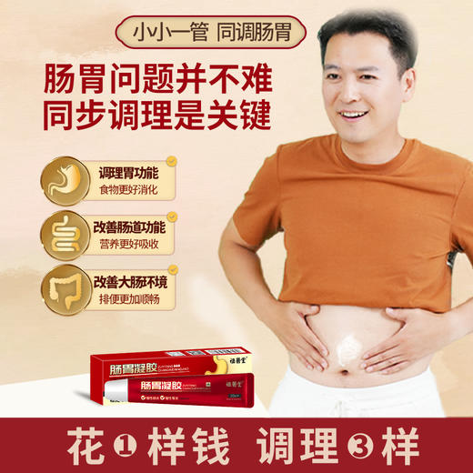 祖医堂肠胃凝胶 李时珍出品 专研配方养肠护胃 肠胃同调 肠胃好 吃嘛嘛香 身体倍儿棒 商品图2