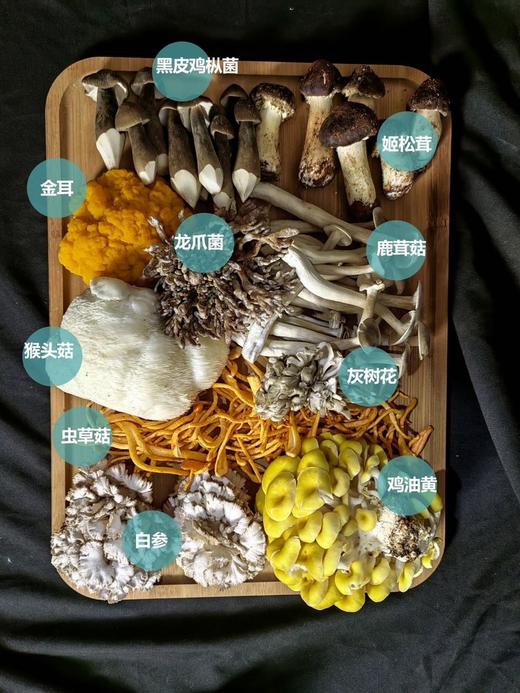 吃菌子的快乐！【新鲜云南七彩菌菇组合】云南人的专属快乐 500g甄选6-7种新鲜菌菇！1000g甄选9-10种新鲜菌菇！刺身、蒸炒涮煮炖，怎么吃都好吃~ 商品图2