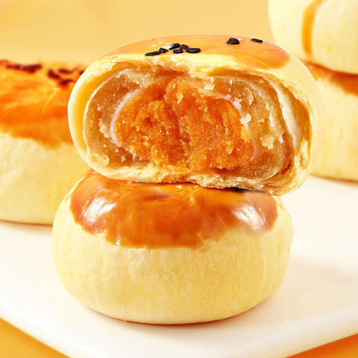 【一箱12枚】味滋源蛋黄酥360g原味红豆味雪媚娘夹心糕点心露营零食品 商品图2