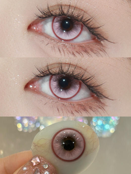 [国货美瞳] sntty 清爽玻璃浅瞳月抛 一副（2片） 商品图11