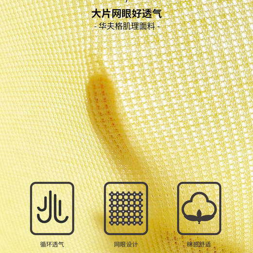 跃牌【周游世界系列】春夏新款透气亲肤华夫格瑜伽短裤 SH3205 商品图3