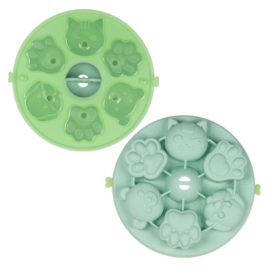 【超值2个装！无需刷油 轻松脱模】新品热销宝宝辅食盒硅胶蒸糕模具米糕磨具婴幼儿可蒸辅食模具 商品图6