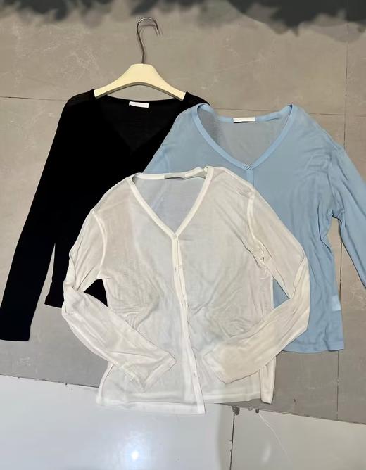 【门店同款】ENJOY夏季纯色V领防晒衫 158247767 商品图0