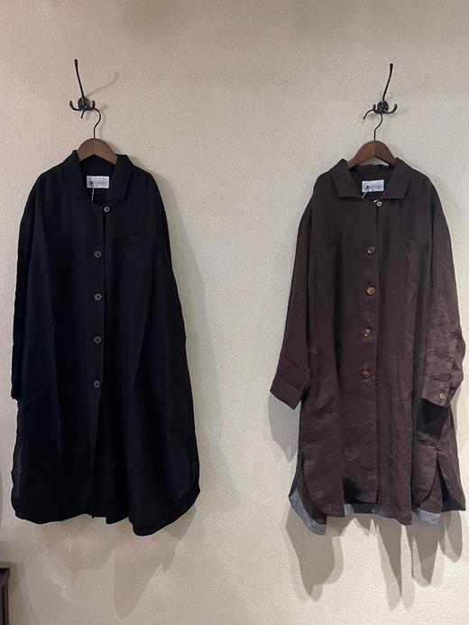 KHADI&CO 亚麻轻薄长衬衫外套(EARTH2 Linen Coat) 商品图14