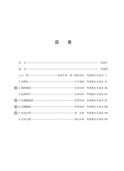 邓建栋二胡演奏曲集·当代经典作品（五线谱·上下册）(附音视频）上海音乐出版社自营 商品图8
