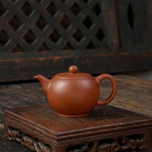 徐小明制 宝珠壶 紫砂壶小茶壶宜兴紫砂原矿茶壶紫砂壶功夫茶泡茶壶紫砂茶具仿古 商品图0