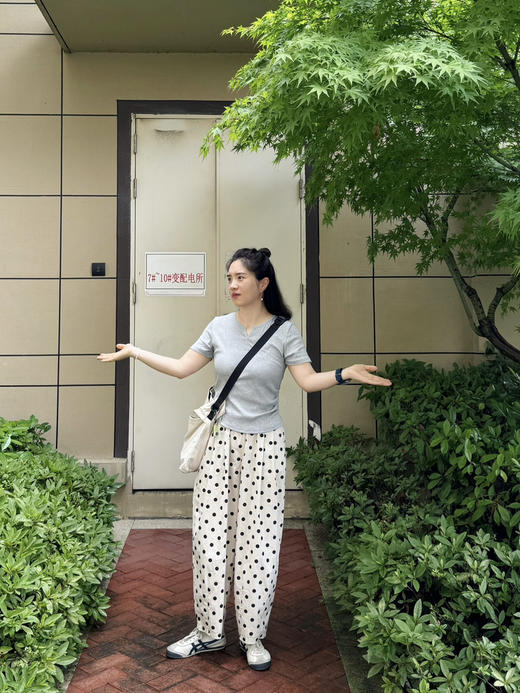 夏季穿搭首选~超薄波点九分BOBO气球裤【包邮+三天无理由tui换】 商品图8