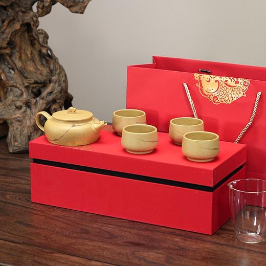 飞龙腾云段泥紫砂壶套装 商品图5