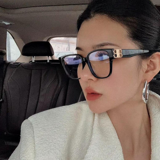 621-4 巴黎家 黑框光学 防蓝光 素颜镜框 墨镜 商品图3