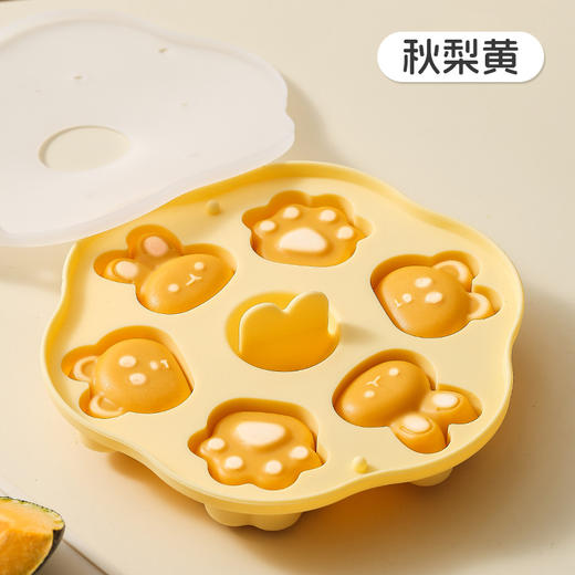 【萌趣DIY 辅食好帮手】高颜值卡通宝宝蒸糕辅食模具耐高温硅胶米糕蛋糕烘焙模具 商品图5