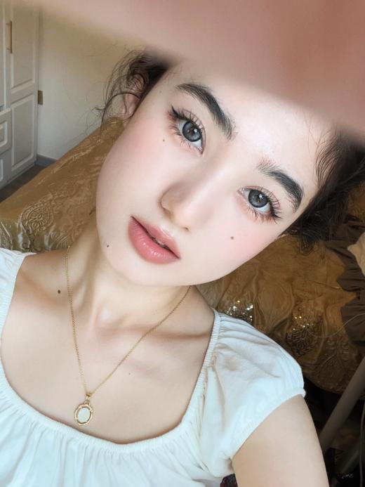 winni日抛 D29银光海星 14.5mm 一盒十片 日抛无售后！！ 非离子  黑灰 商品图5