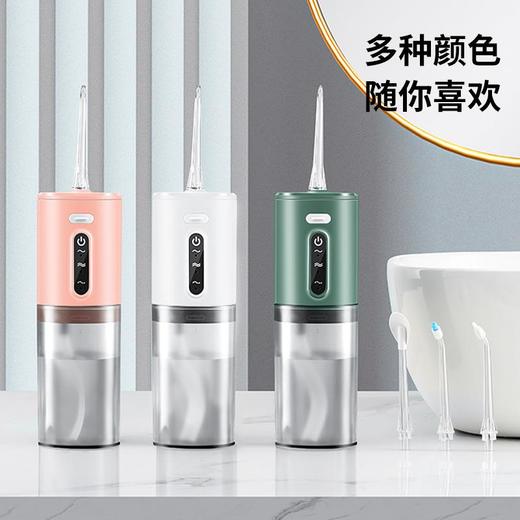 跨境家用口腔冲洗器去结石洗牙器水牙线电动冲牙器便携式洗牙神器 商品图3
