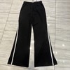 3-16GD松紧腰拼色字母织带休闲长裤40515（黑） 夏季 142170020321 商品缩略图5