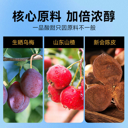 【新品上架】庄民 陈皮山楂酸梅汤 120g （茶包10g装*7袋  ，包装内含50g黄冰糖 商品图3