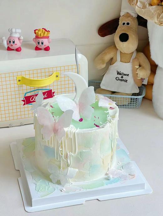 1027CAKE | 许愿池蛋糕 喷泉  月亮  蝴蝶 商品图0