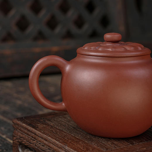 徐小明菱花壶 宜兴紫砂原矿茶壶紫砂壶功夫茶泡茶壶茶具仿古 商品图6