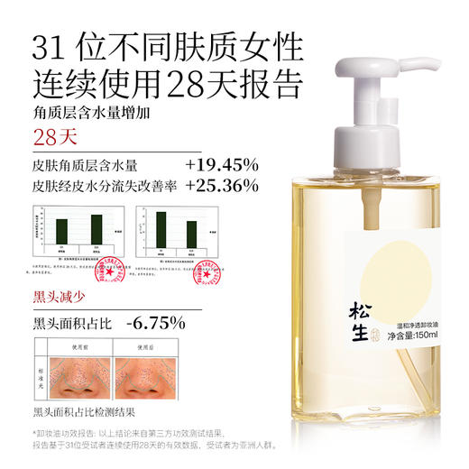 松生温和净透卸妆油 商品图3