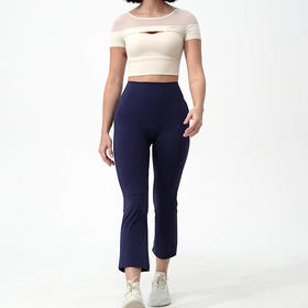 跃牌【禅语梵心】高腰小直筒显瘦烟管八分裤CK2831