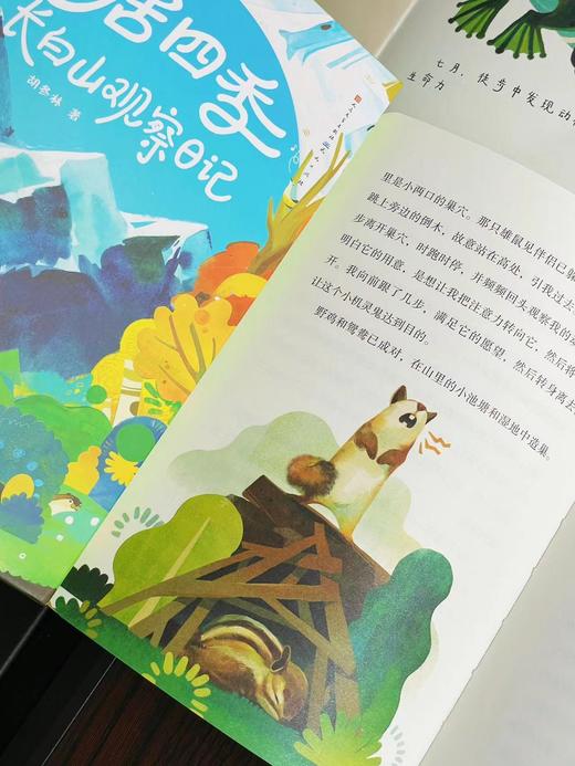 山居四季：长白山观察日记(全4册) 商品图1