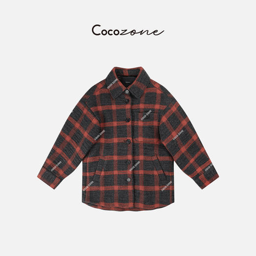 刘一一 COCO ZONE"斯嘉丽大衣系列"法式气质复古格外套23C30317 商品图0