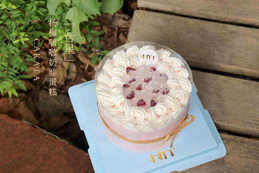 含星·杨梅啵啵奶油蛋糕丨（可备注少糖） 商品图1