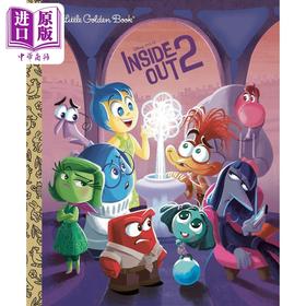 【中商原版】Disney Inside Out 2 迪士尼小金书 头脑特工队 2 英文原版进口图书 儿童故事绘本图画书皮克斯卡通动画电影Pixar